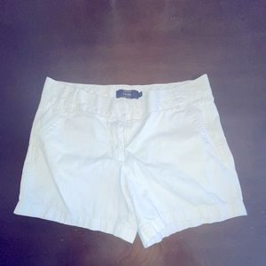 🔥J.Crew White Chino Shorts, Size 8